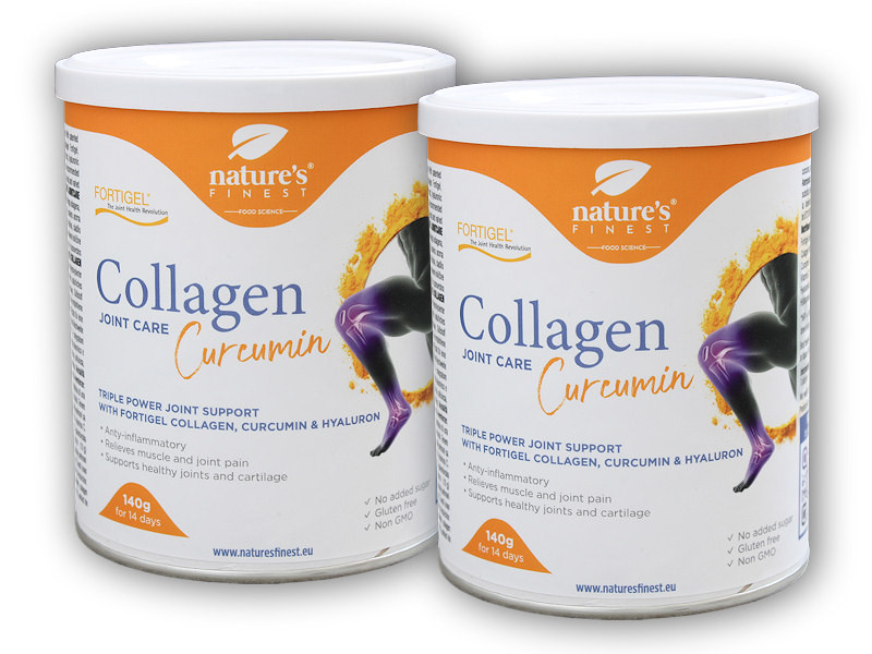 Nature's Finest 2x Collagen Joint Care Curcumin with Fortigel 140g