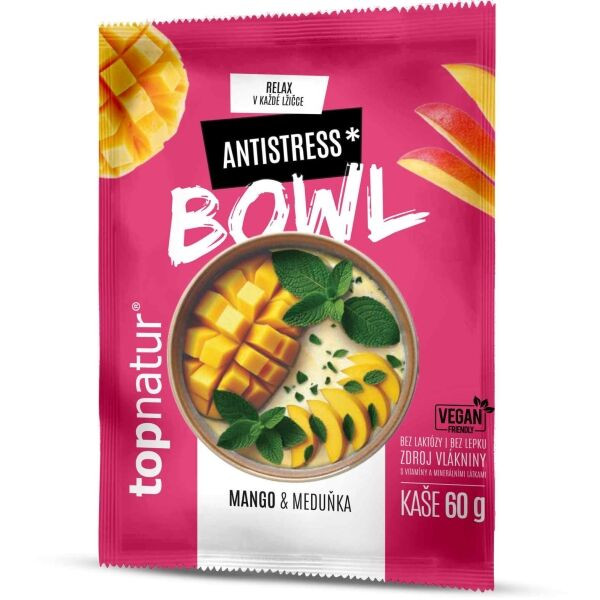 TOPNATUR BOWL ANTISTRESS 60 G MANGO + MEDUŇKA Kaše, , velikost