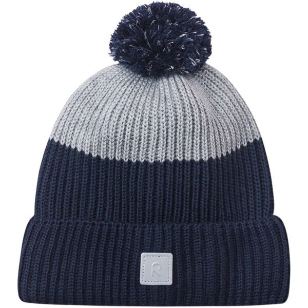 REIMA PILKE Dětská zimní čepice, tmavě modrá, velikost