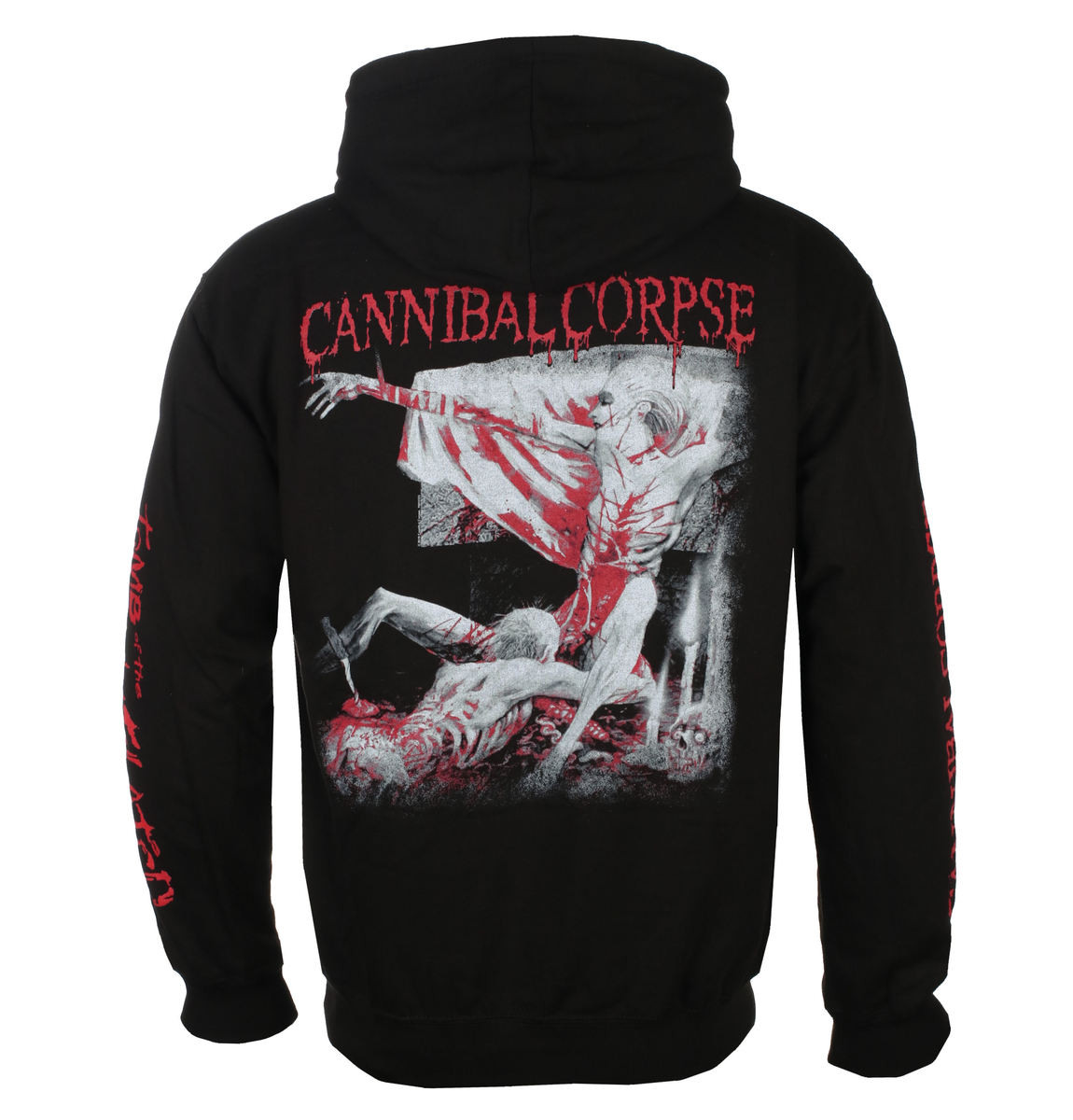 mikina s kapucí pánské Cannibal Corpse - TOMB OF THE MUTILATED - PLASTIC HEAD - PH11723HSWZ S