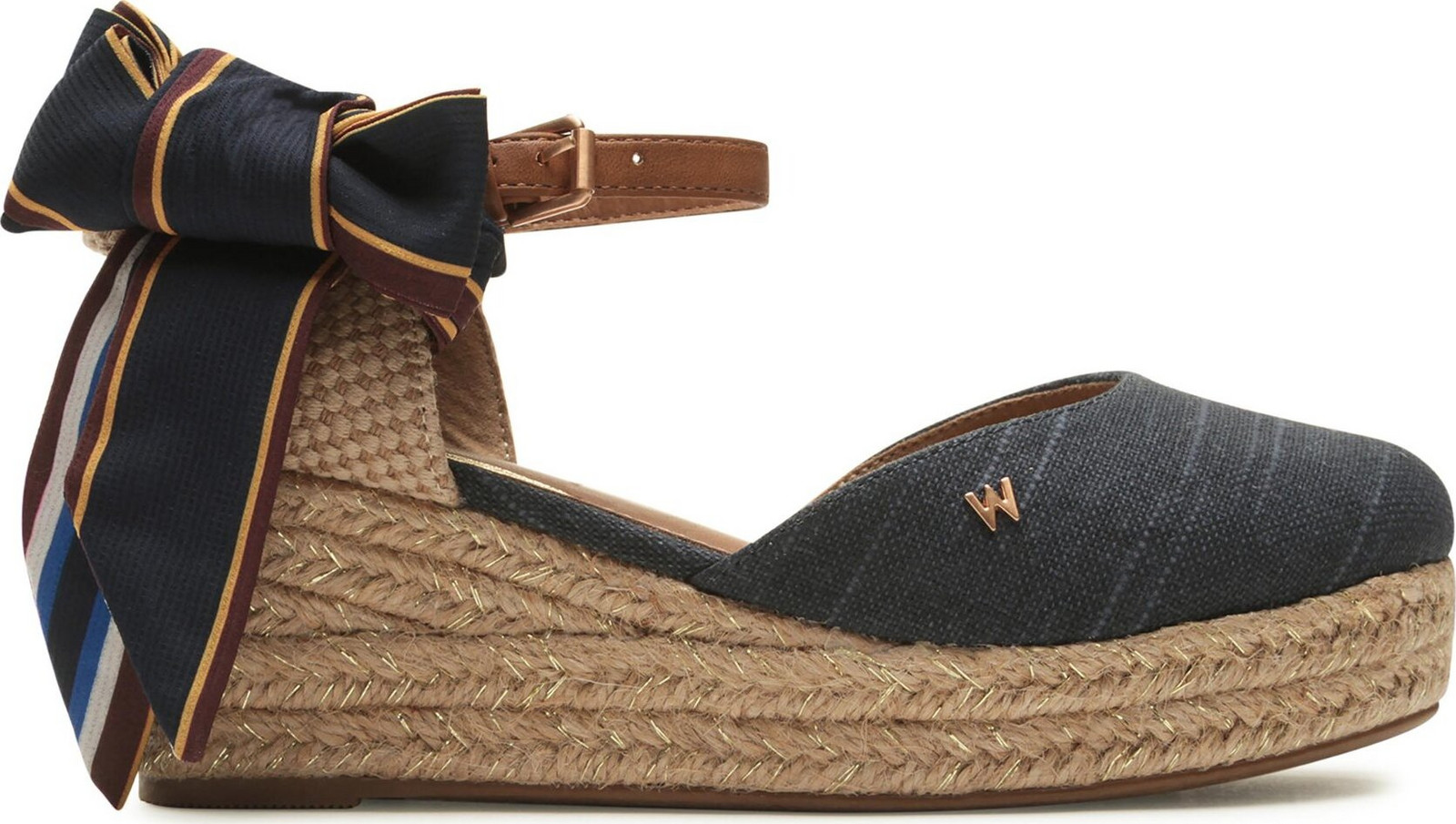 Espadrilky Wrangler Bella WL31502A Tmavomodrá