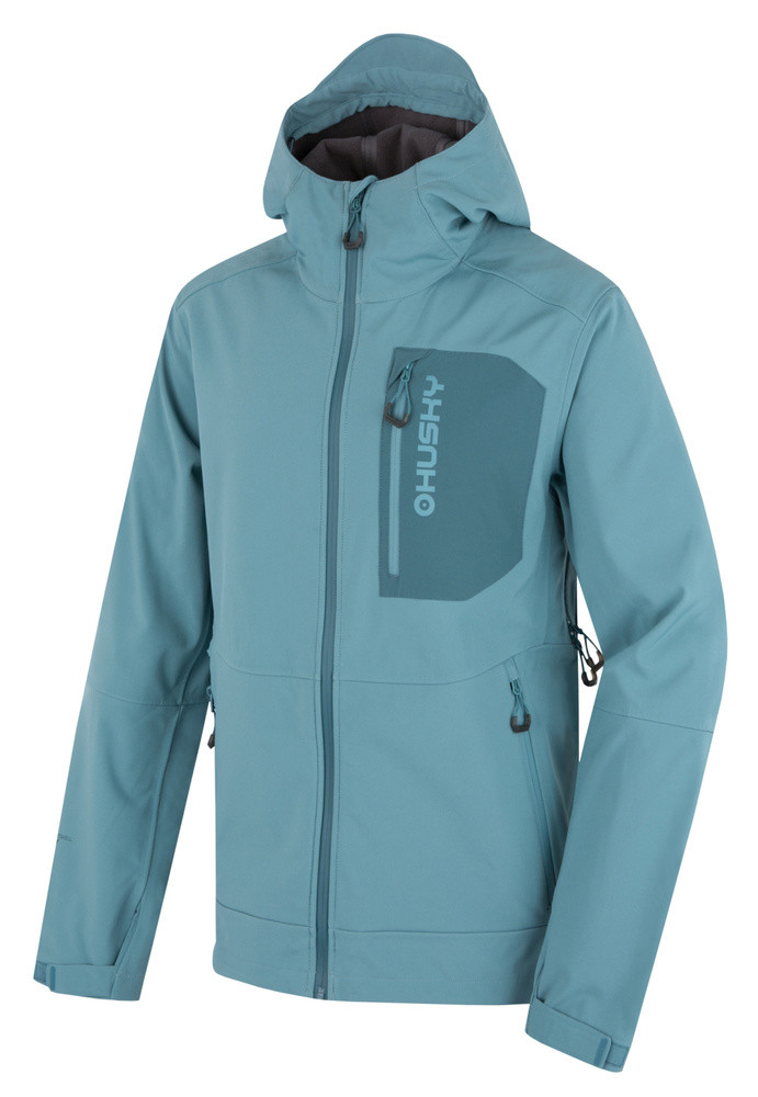Husky Pánská softshell bunda Samai M faded blue XL