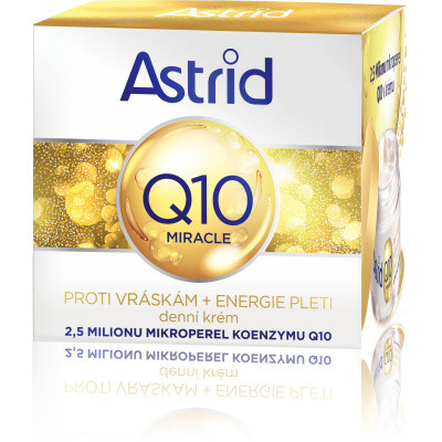 Astrid Q10 Miracle denní krém proti vráskám, 50 ml