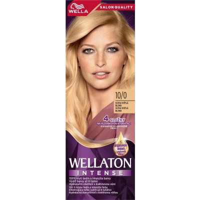 Wella barva na vlasy Wellaton Intense 10/0 extra světlá blond, 110 ml