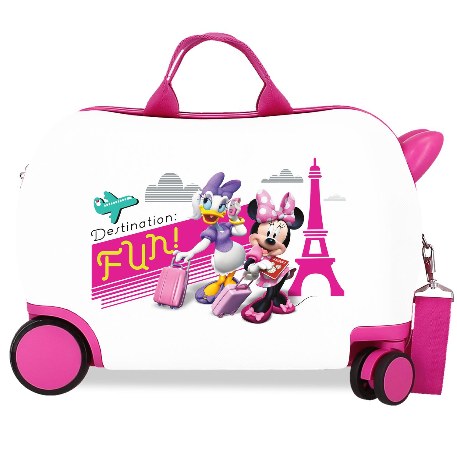 Minnie Mouse Dětský kufřík na kolečkách - odražedlo - Minnie a Daisy - 24,5L