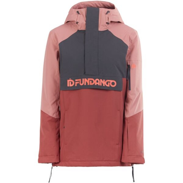 FUNDANGO BIRCH LOGO Dámská lyžařská/snowboardová bunda, růžová, velikost