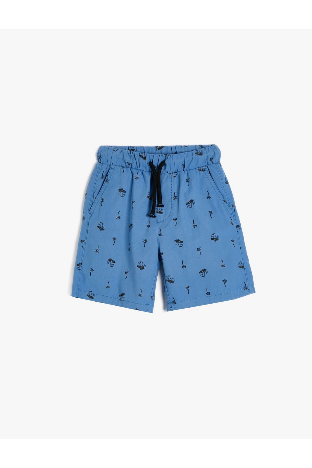 Koton Chino Shorts Pocket Dinosaur Printed