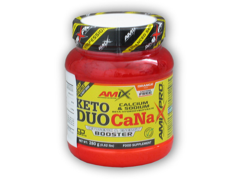 Amix Ketolean Keto DUO CaNa goBHB 280g Varianta: orange