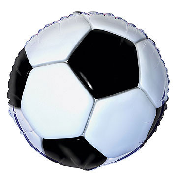 Fóliový balónek fotbal 45 cm