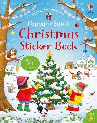 Poppy and Sam's Christmas Sticker Book - Andrew Walkley