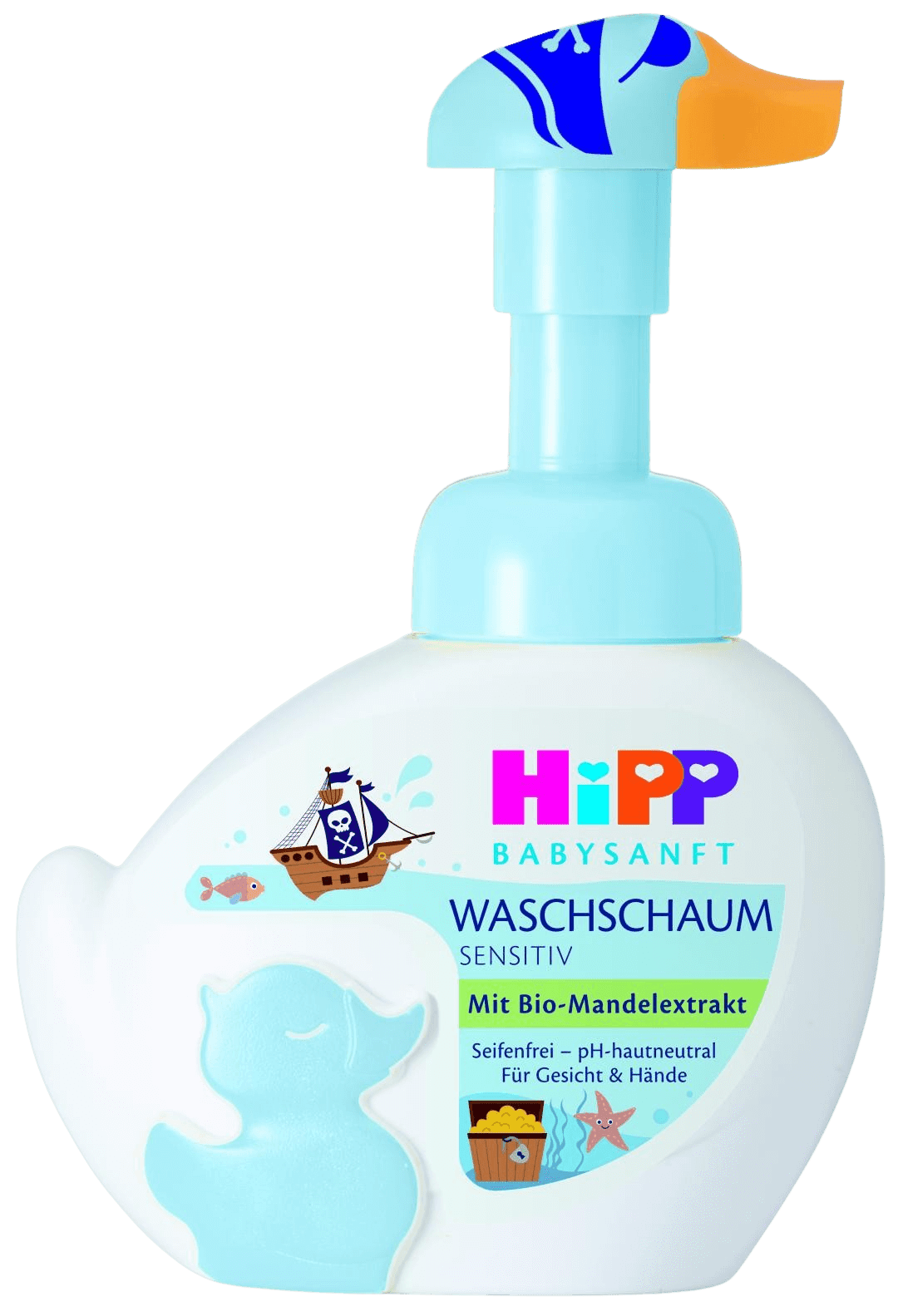 HIPP Babysanft pěna na mytí pirát 250 ml