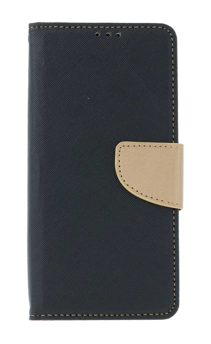 Pouzdro TopQ Xiaomi Redmi Note 13 Pro knížkové černo-zlaté 130645