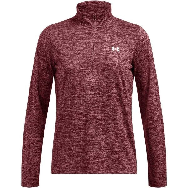 Under Armour TECH TWIST Dámské triko, vínová, velikost