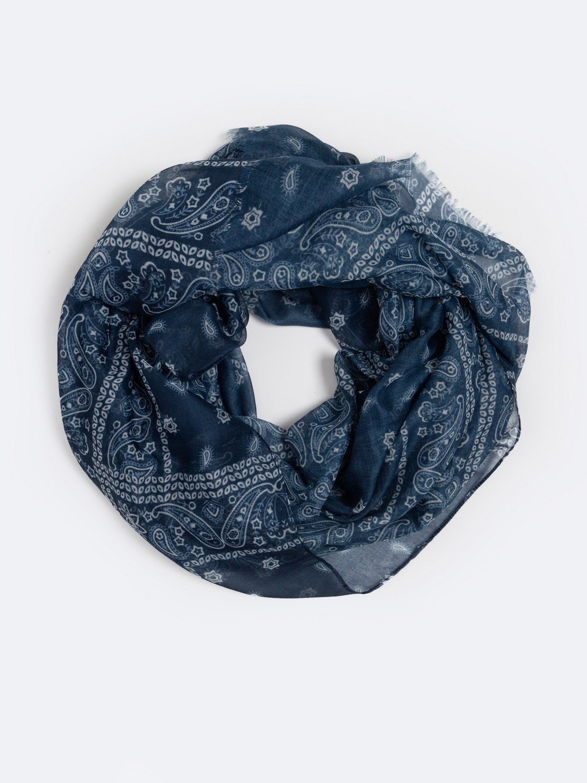 Big Star Woman's Scarf 310059 403 Navy Blue