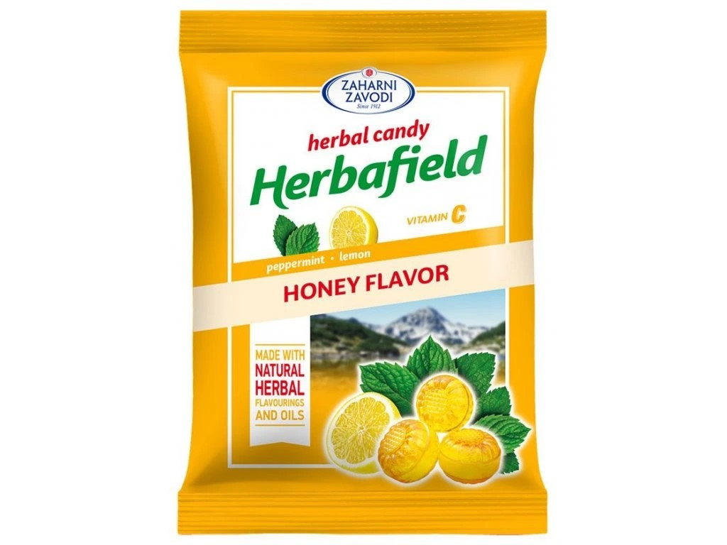 HERBAFIELD Bylinné bonbóny s medem 75 g