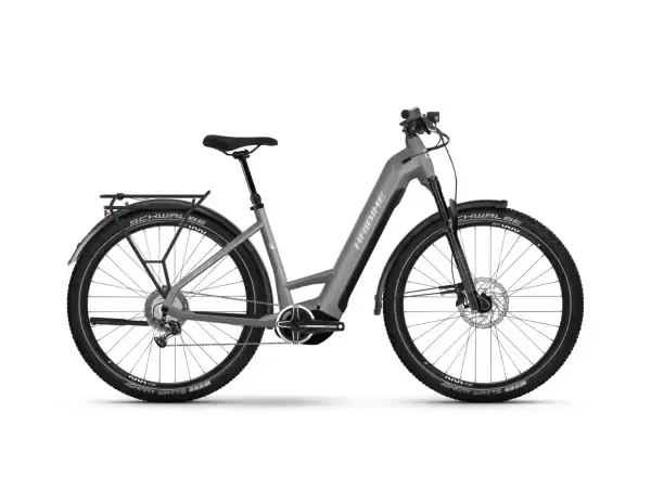 Haibike Trekking 7 Low Urban nízkonástupové elektrokolo Grey/White vel. M