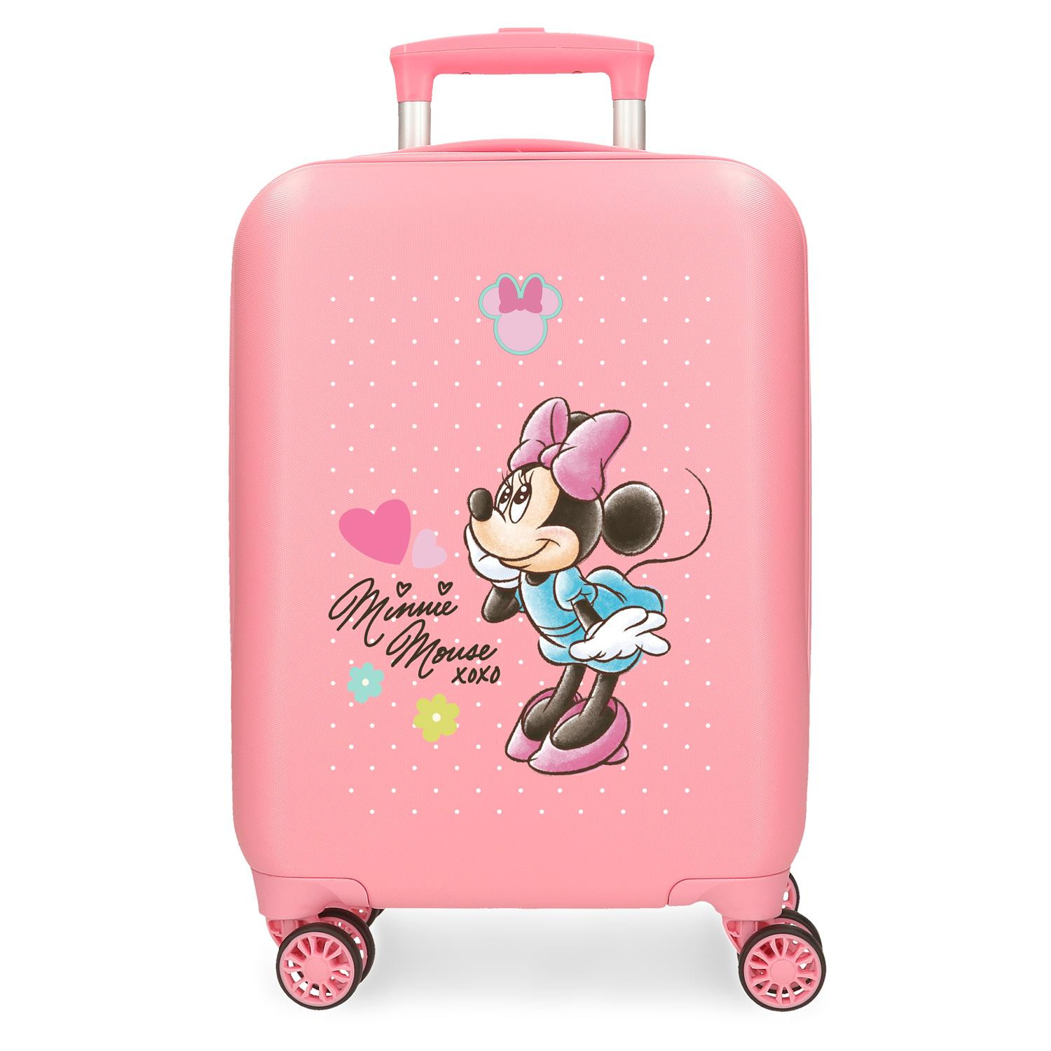 Dětský kufr ABS na kolečkách Disney Minnie Mouse 50 cm - 33L