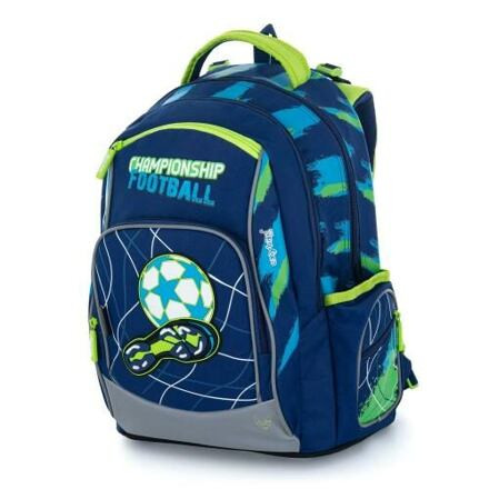 OXYBAG Školní batoh - OXY Style Mini football blue