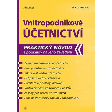 Vnitropodnikové účetnictví - Praktický návod s podklady na jeho zavedení
