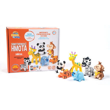 MODELO Samotvrdnoucí hmota - zvířatka