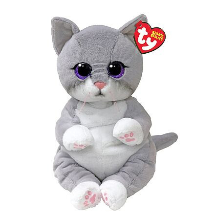 TY Beanie Bellies MORGAN, 24 cm - gray cat (1)