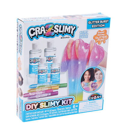 Cra-Z-Slimy DIY sada na výrobu slizu se třpytkami