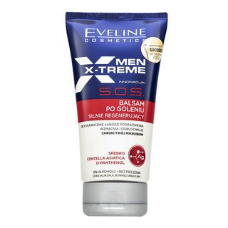 Eveline Men X-treme SOS After Shave Balm multifunkční čisticí gel a peeling pro problematickou pleť 150 ml