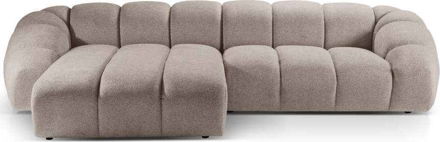 Béžová rohová pohovka (levý roh) Diana – Micadoni