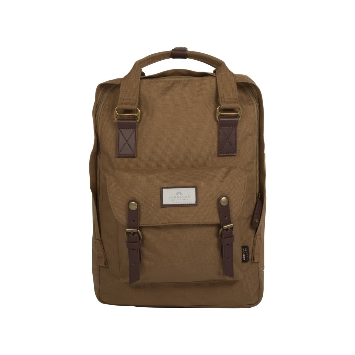 Doughnut  Macaroon Large Cordura Backpack - Camel  Hnědá