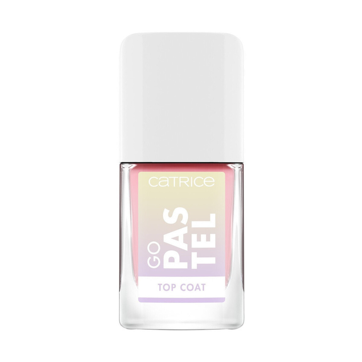 Catrice  Go Pastel Top Coat - 01 Sassy Lassy  Růžová