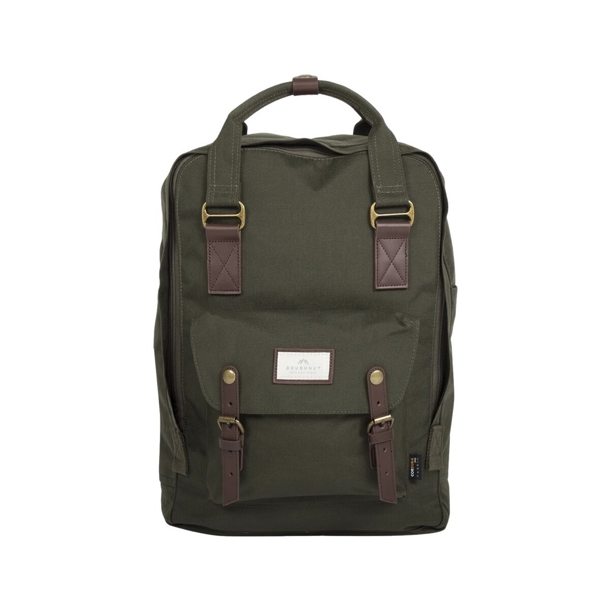 Doughnut  Macaroon Backpack Large Cordura - Army  Zelená