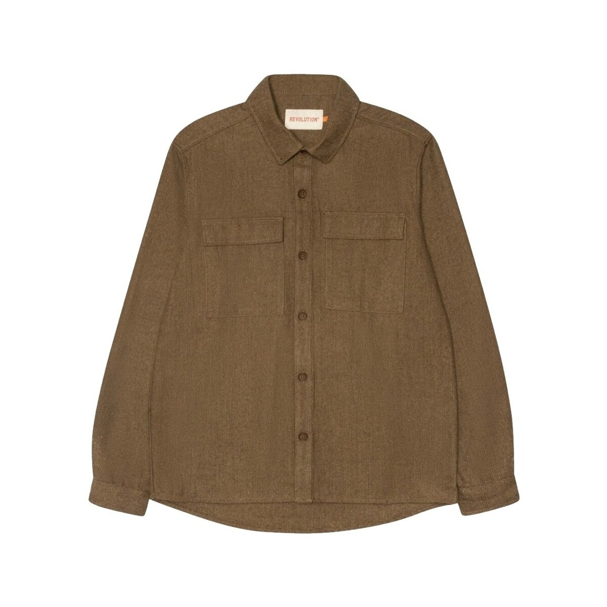 Rvlt Revolution  Utility Shirt 3953 - Light Brown  Hnědá