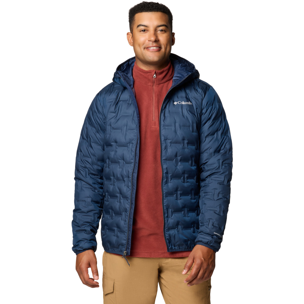 Columbia  Delta Ridge II Down Hooded Jacket  Modrá