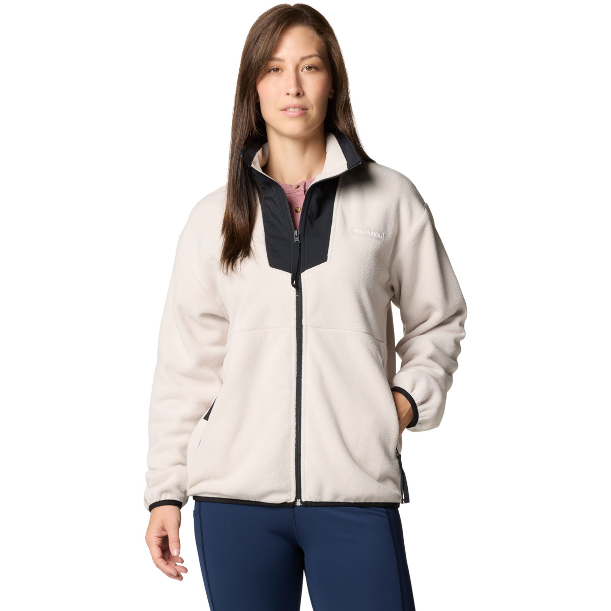 Columbia  Sequoia Grove Full Zip Fleece  Béžová