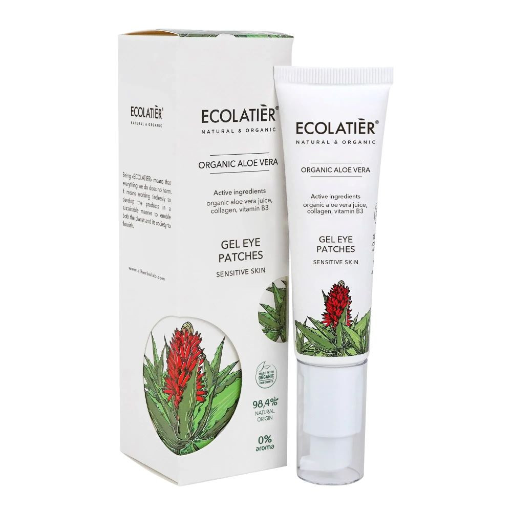 Organický gelový oční krém s aloe vera - 30 ml - Ecolatier