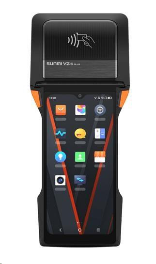 Sunmi, V2s, 2D, USB-C, BT, Wi-Fi, 4G, NFC, GPS, Android