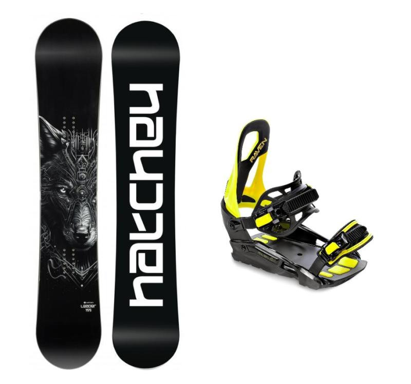 Hatchey Leader freestyle snowboard + Raven S230 lime vázání