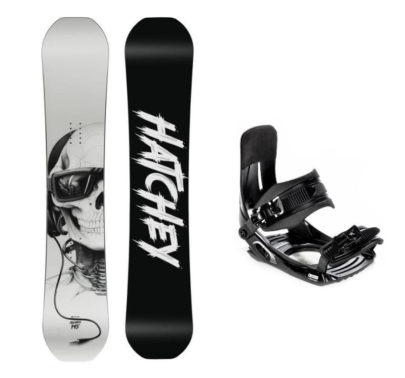 Hatchey Sillence freestyle snowboard + Croxer MP180 vázání