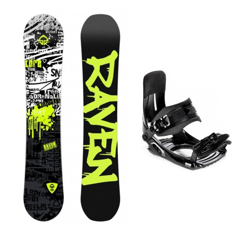 Raven Core Junior CAP dětský snowboard + Croxer MP180 vázání