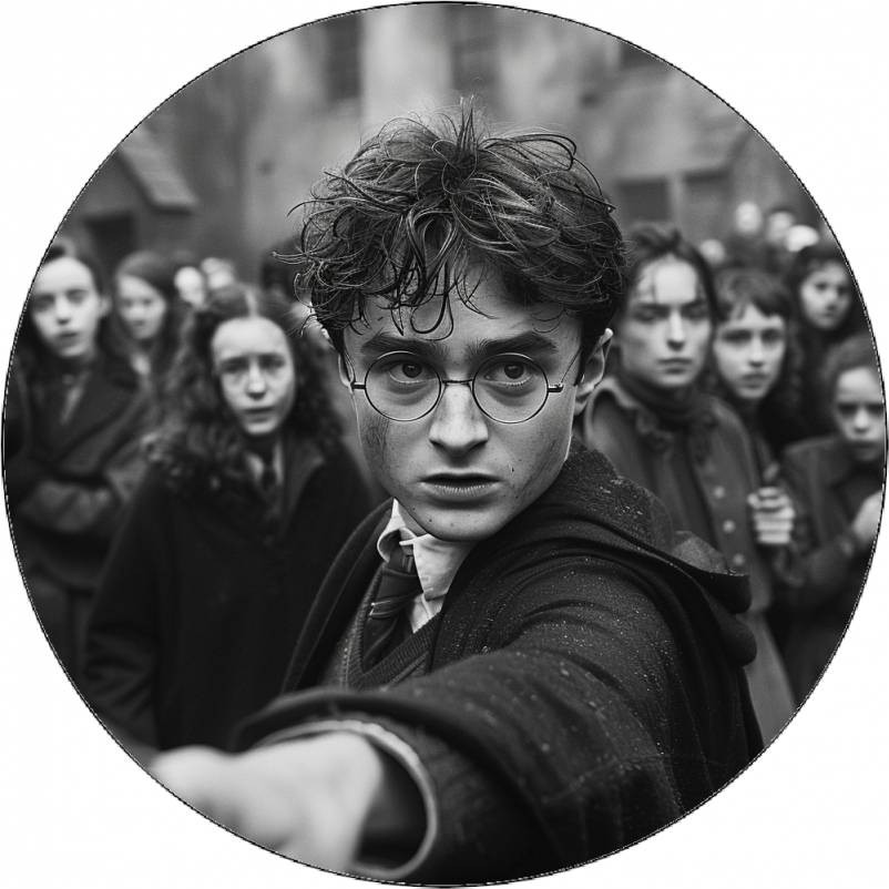 Jedlý papír Harry Potter v souboji 19,5 cm