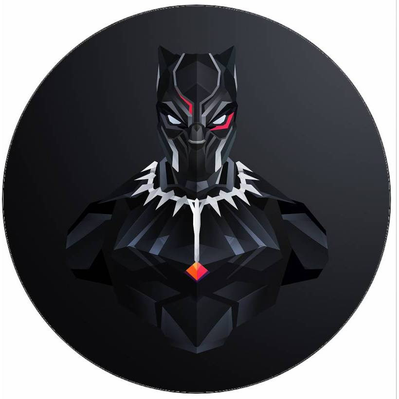 Jedlý papír Avengers Black Panther 19,5 cm