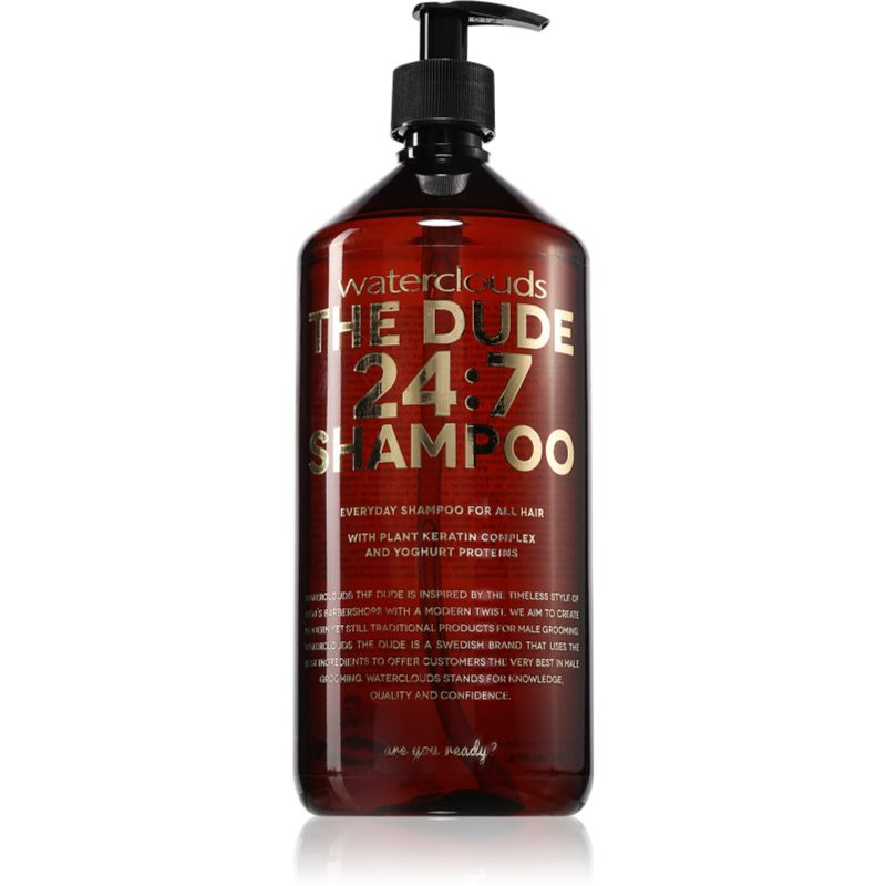 Waterclouds The Dude Shampoo šampon pro každodenní mytí vlasů 1000 ml