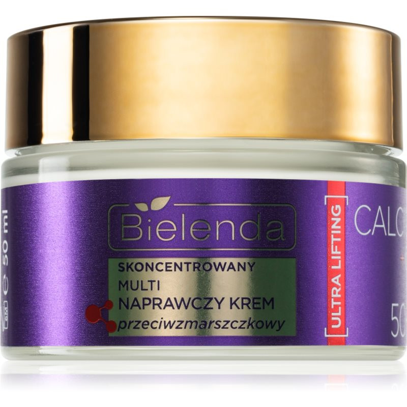 Bielenda Calcium + Q10 Concentrated multi-repair anti-wrinkle cream for the day 50+ denní krém proti vráskám 50 ml