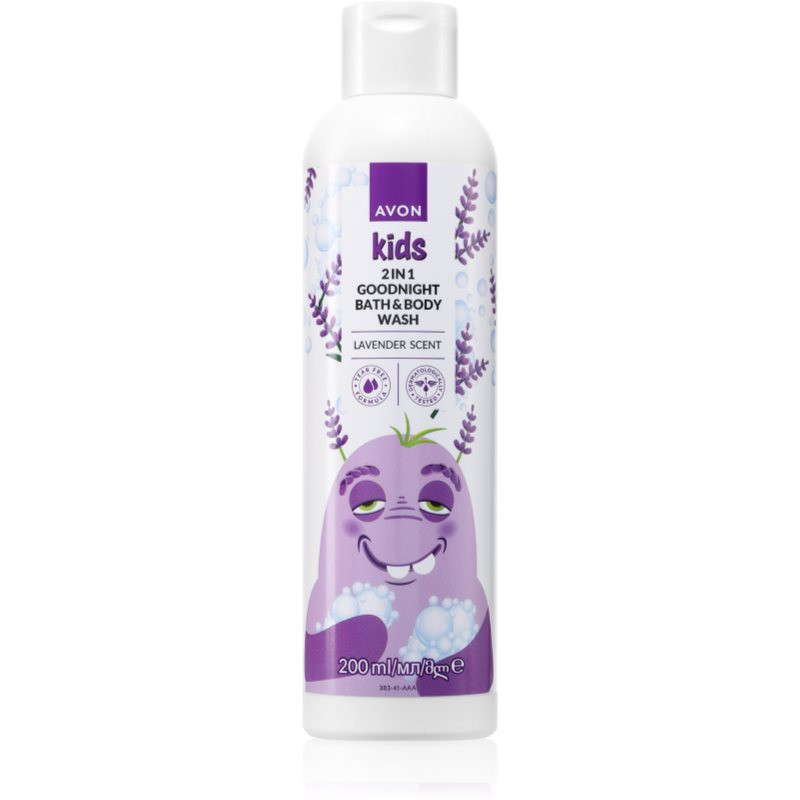 Avon Kids Lavender koupelový přípravek 2 v 1 200 ml