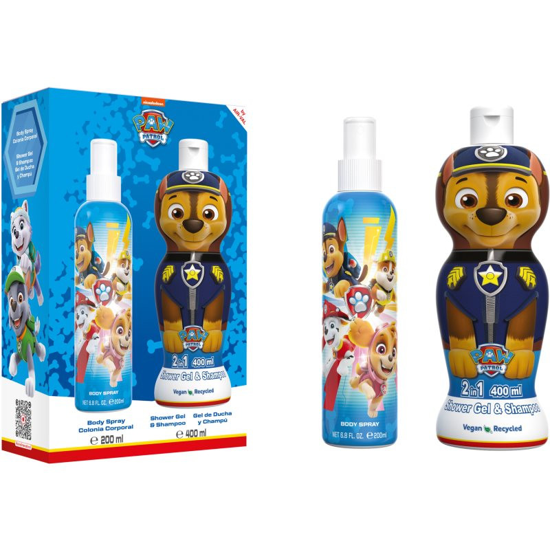 Nickelodeon Paw Patrol Body and Hair dárková sada (pro děti)