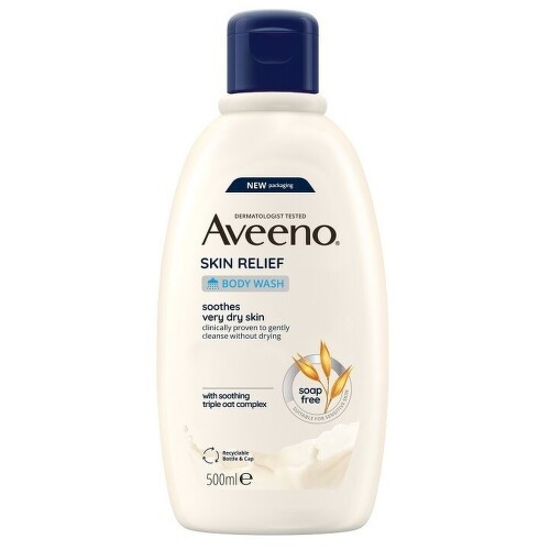 Aveeno Skin Relief hydratační sprchový gel bez parfemace 500ml