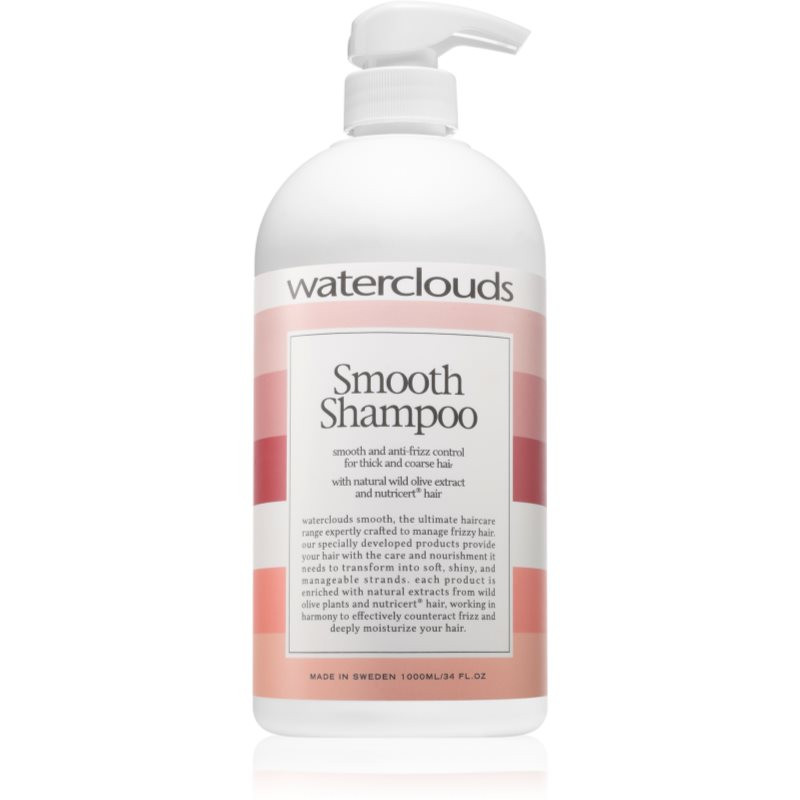 Waterclouds Smooth Shampoo vyhlazující šampon pro nepoddajné a krepatějící se vlasy 1000 ml