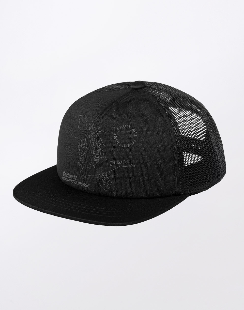 Carhartt WIP Flying Ducks Trucker Cap Black