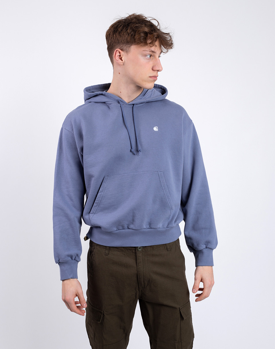 Carhartt WIP W' Hooded Casey Sweatshirt Blue/Silver L