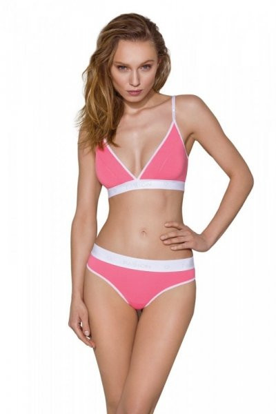 PS007 PANTIES pink stringi bawełniane